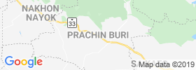 Prachin Buri map
